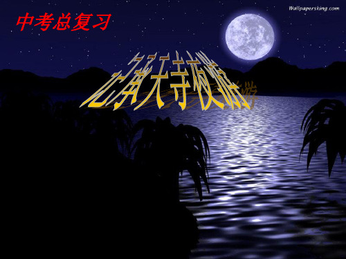 八年级语文上册第六单元之《记承天寺夜游》课件 人教新课标版