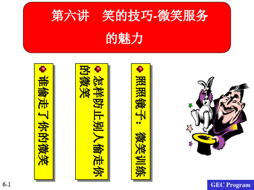 笑的技巧-微笑服务的魅力 (2)