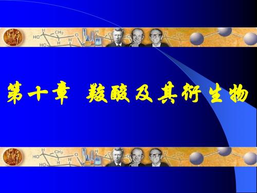 27第十章+羧酸及其衍生物-1
