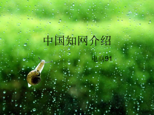 中国知网