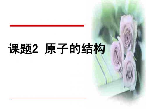 3.2 原子的结构 课件14 (人教版九年级上)