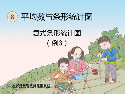 新人教版四年级数学下册复式条形统计图1PPT课件