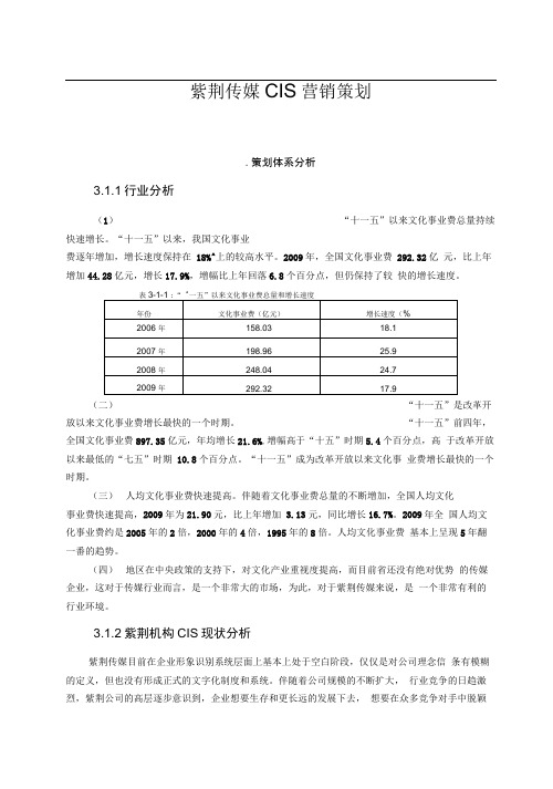 传媒有限公司CIS营销策划