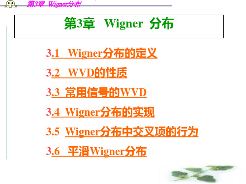 Wigner分布