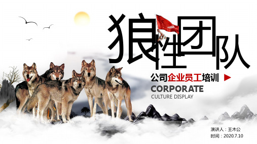 狼性文化团队建设培训课件