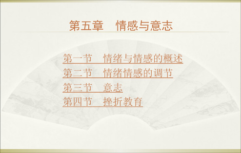 第5章 情感与意志