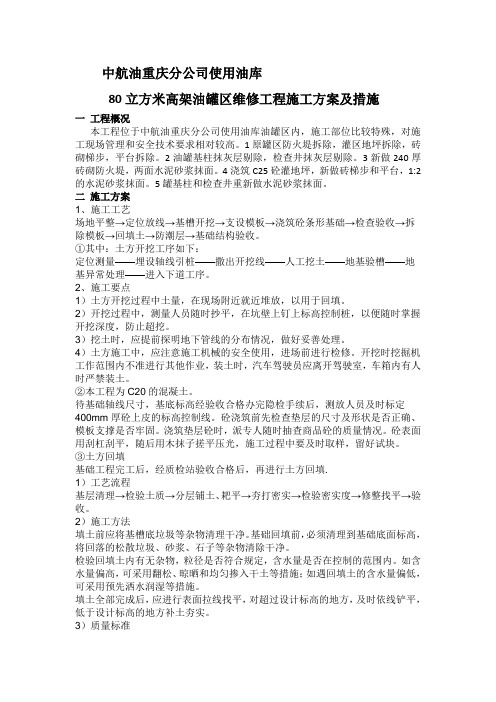 高架油罐