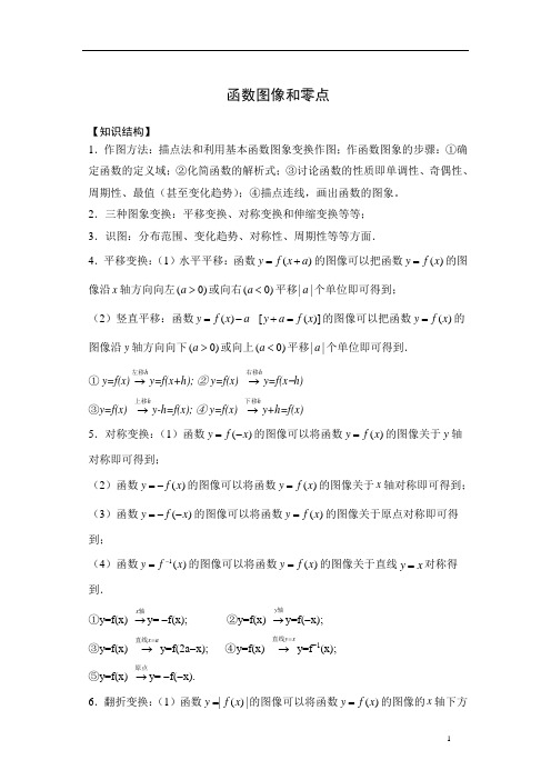 函数的图像和零点