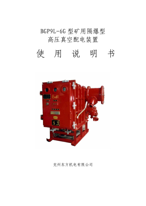 BGP9L-6G使用说明书