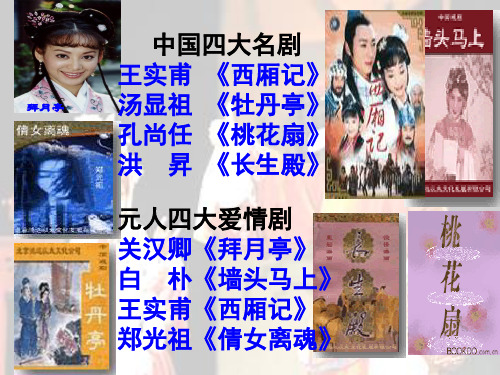 高中语文《窦娥冤》课件人教新课标必修4