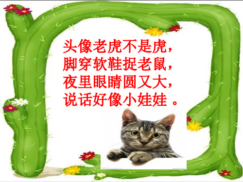 郑振铎《猫》ppt课件(16页)