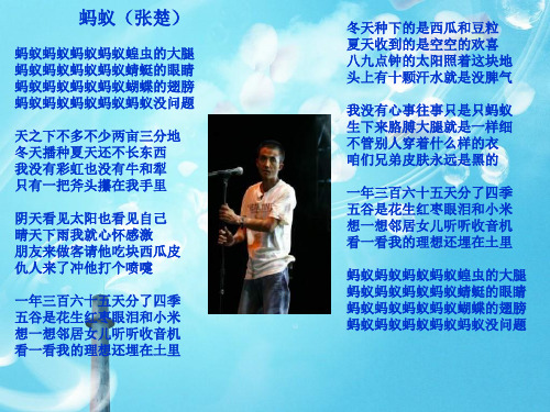 蚂蚁PPT教学课件