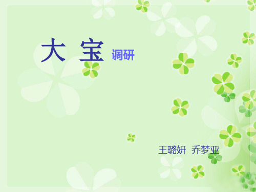 大宝广告 策划分析