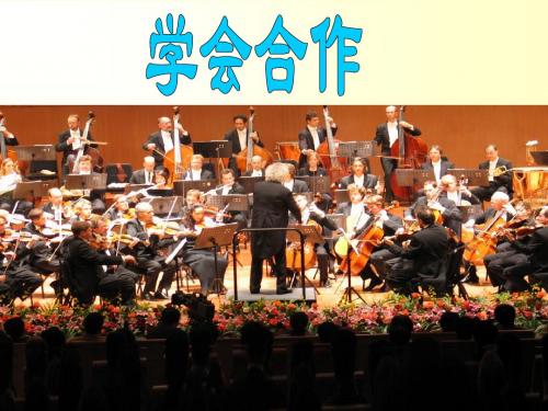 《学会合作》yong苏教版六级语文下册PPT课件