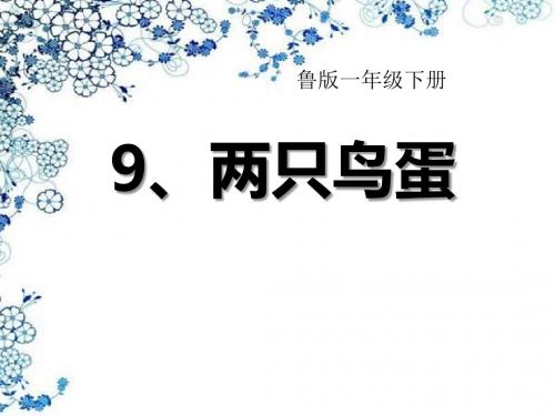 《两只鸟蛋》PPT优秀教学课件8