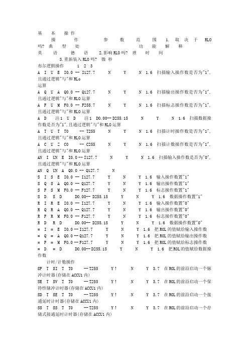 S5指令集