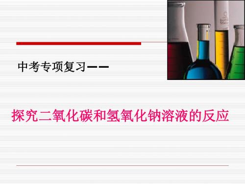氢氧化钠与二氧化碳反应实验探究5