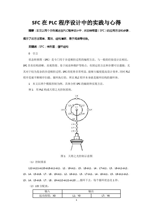 SFC在PLC设计中的实践与心得(终)