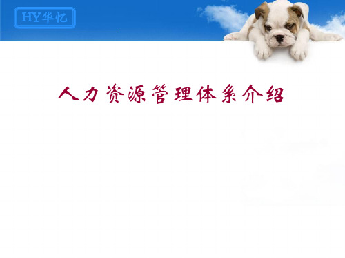 人力资源管理(10分钟弄懂)ppt课件