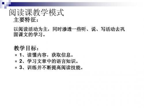 阅读模式