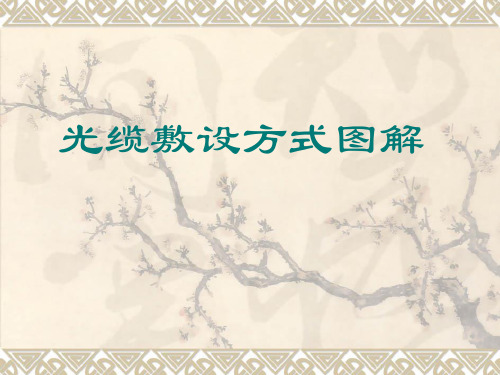 通信光缆敷设方式图解