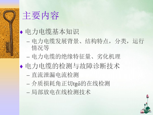 电力电缆局放在线检测课件ppt