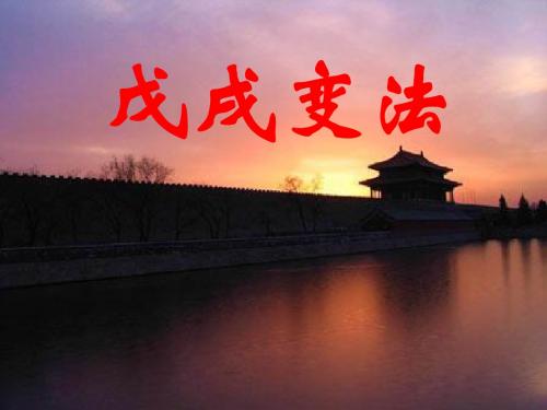 戊戌变法1