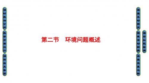 高中地理第一章环境与环境问题第2节环境问题概述课件湘教版选修6