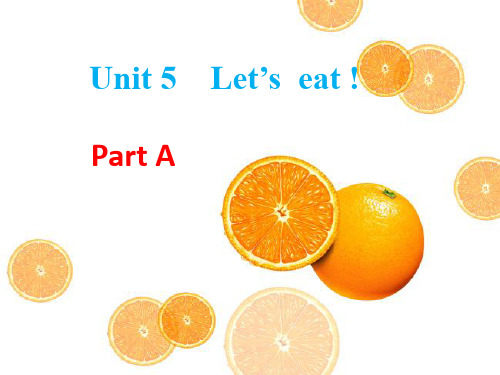 人教版PEP英语三年级上Unit5-Part-A同步ppt课件