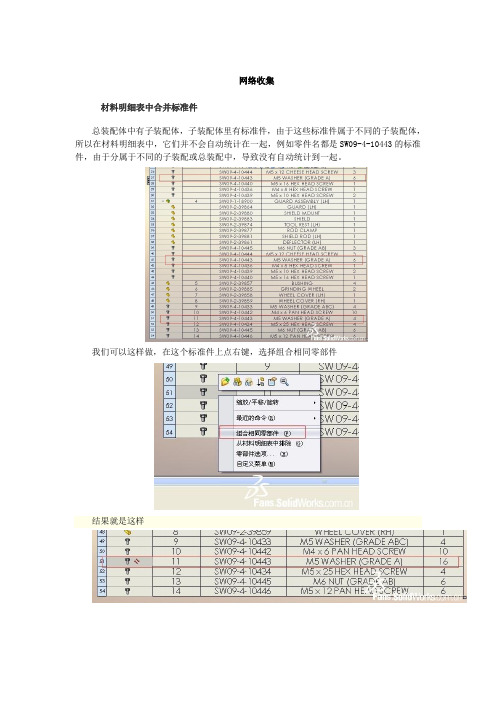 SolidrWorks应用技巧