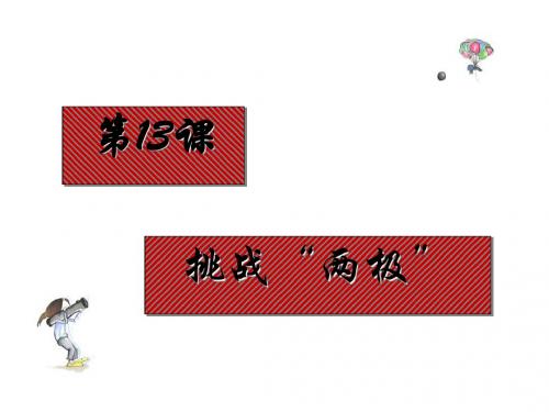 挑战“两极”PPT课件2