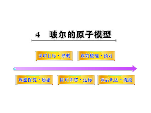 【新人教版】高中物理选修3-5《184+玻尔的原子模型》课件(共66张PPT)