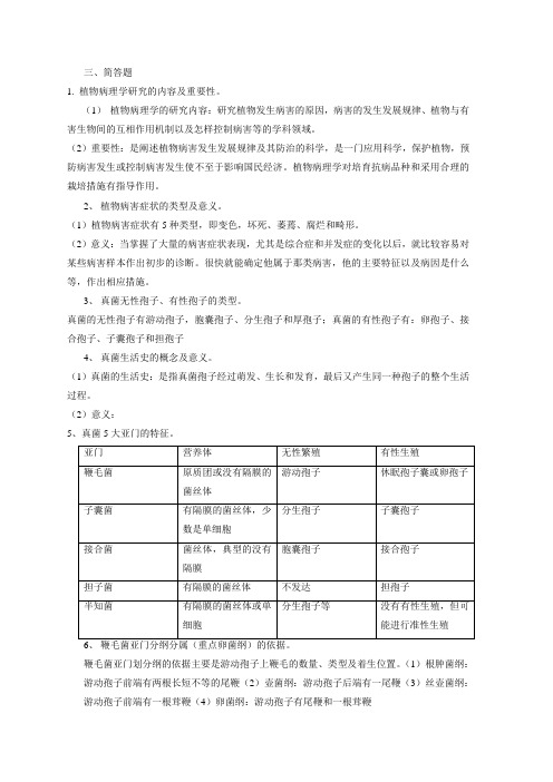 简答题