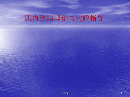 软组织贴扎理论与实践指导PPT课件