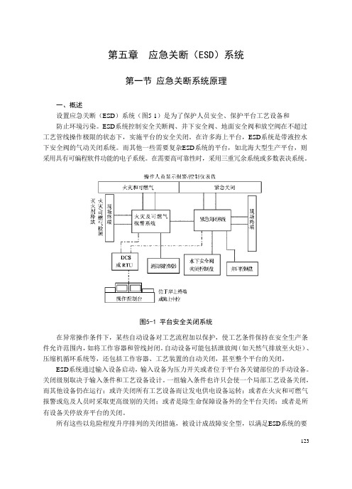 第五章  应急关断系统(ESD)