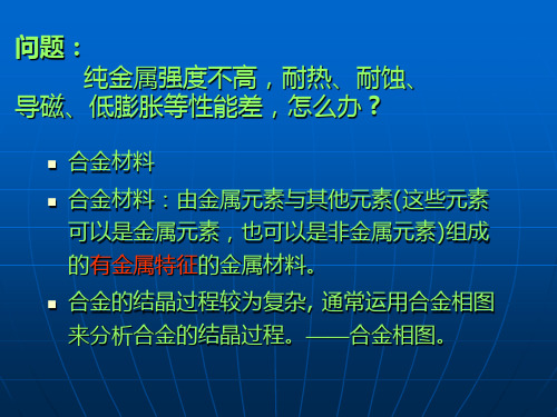 02第二章 二元合金的相图和结晶