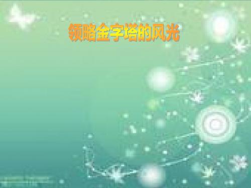 金字塔课件