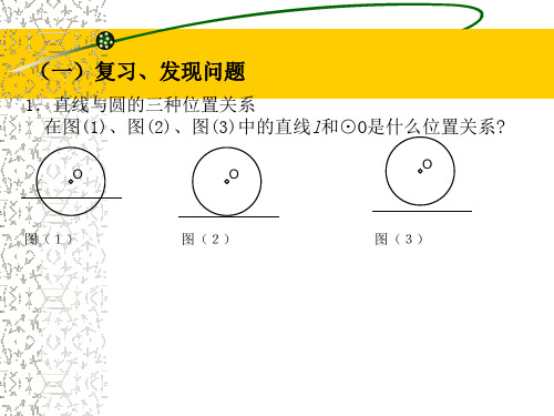 圆的切线判定PPT课件