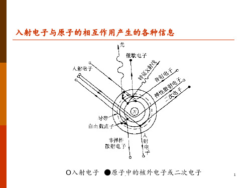 电子束与材料的相互作用PPT课件
