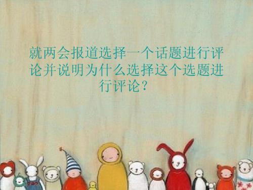 两会评论