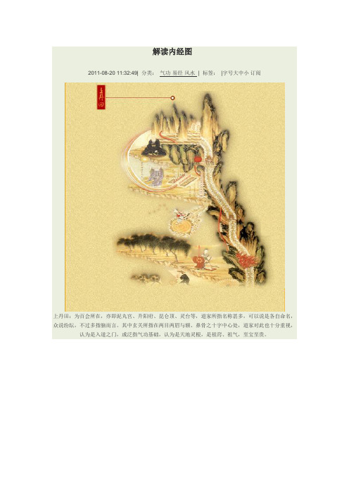 解读内经图