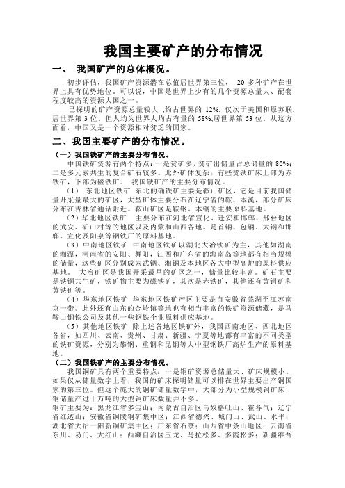 资源导论作业