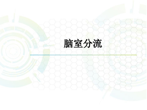 脑室分流ppt课件