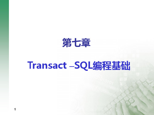 第7章sql server