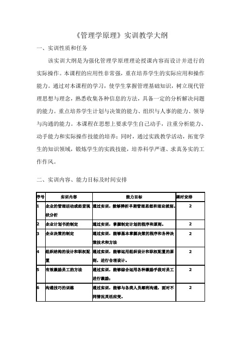 管理学原理