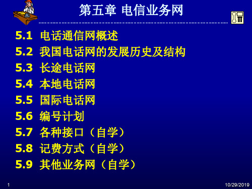 第5章电信业务网