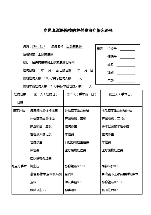 十五、15上颌窦囊肿(鼻内镜)