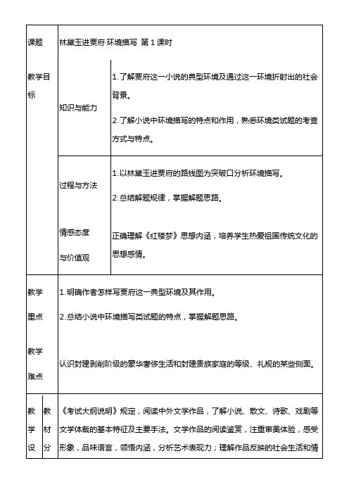 高中语文部编人教版精品教案《人教版高中语文选修：中国文化经典研读 红楼梦评论（节选）》
