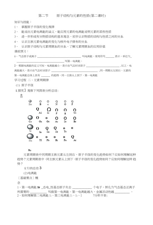 12原子结构与元素性质学案40(人教版选修3).doc