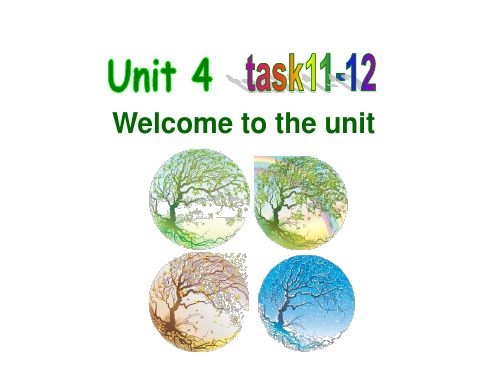 小学英语六年级下册(人教精通版)Unit4 General Revision1 Task11-12课件